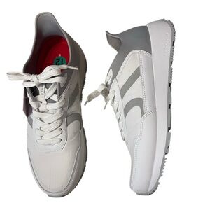 NWT Redvanly Challenger White and Gray Spikeless Golf Shoes Sneakers Sz 12